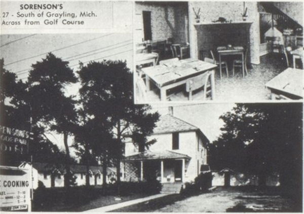 Sorensons Motel - 1960S Ad From Yearbook (newer photo)